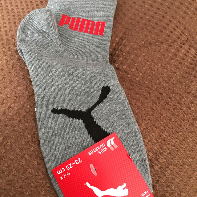 PUMA(プーマ)のプーマ　靴下　新品未使用 レディースのレッグウェア(ソックス)の商品写真