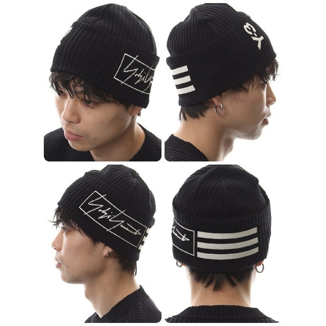 Y-3(ワイスリー)の新品 YOHJI YAMAMOTO Y-3 Beanie 3S メンズの帽子(ニット帽/ビーニー)の商品写真