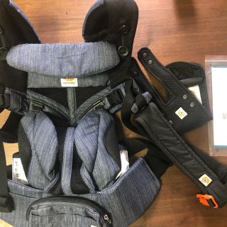 エルゴベビー(Ergobaby)のエルゴ　OMNI(オムニ) 360 クールエア/インディゴウィーブ(抱っこひも/おんぶひも)