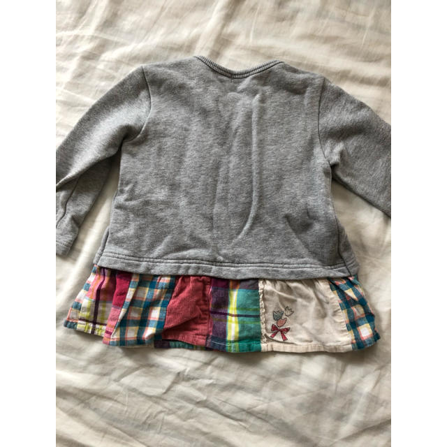 KP(ニットプランナー)のKP 重ね着風　トップス　90 キッズ/ベビー/マタニティのキッズ服女の子用(90cm~)(Tシャツ/カットソー)の商品写真