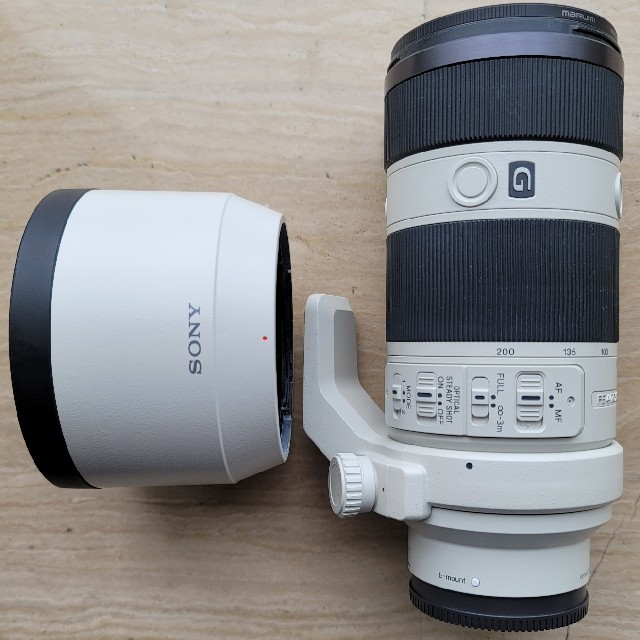 超格安価格 F4 FE70-200mm SONY - SONY G フィルタ付 SEL70200G レンズ