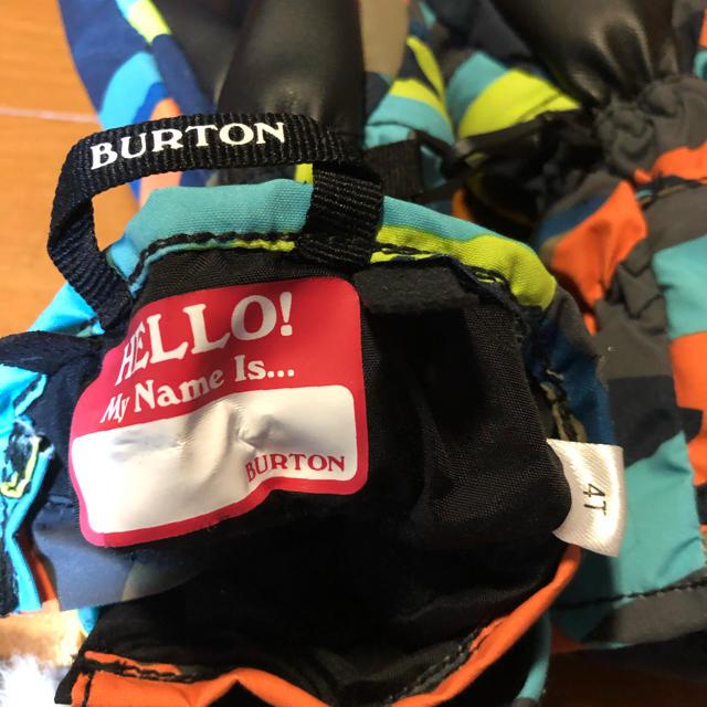 BURTON(バートン)のBURTON キッズグローブ ミトン 手袋 美品 キッズ/ベビー/マタニティのこども用ファッション小物(手袋)の商品写真