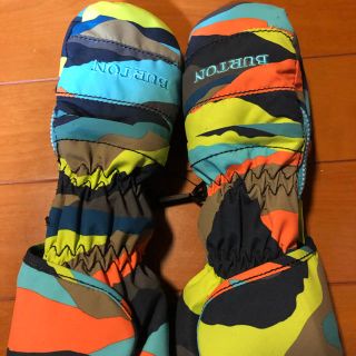 バートン(BURTON)のBURTON キッズグローブ ミトン 手袋 美品(手袋)