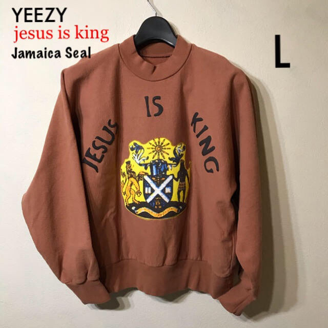 新品 kanye west jesus is king L メンズのトップス(スウェット)の商品写真