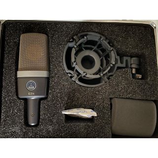 ヤマハ(ヤマハ)のAKG C214 コンデンサーマイク(マイク)