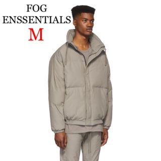 Essentials puffer ダウンジャケット moss L