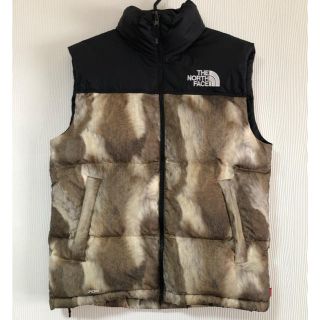 13FW supreme THE NORTH FACE ちくわ ヌプシベスト