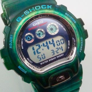 ジーショック(G-SHOCK)のタフソーラー G-7210カスタム GL-220ブルースケルトン仕様(腕時計(デジタル))