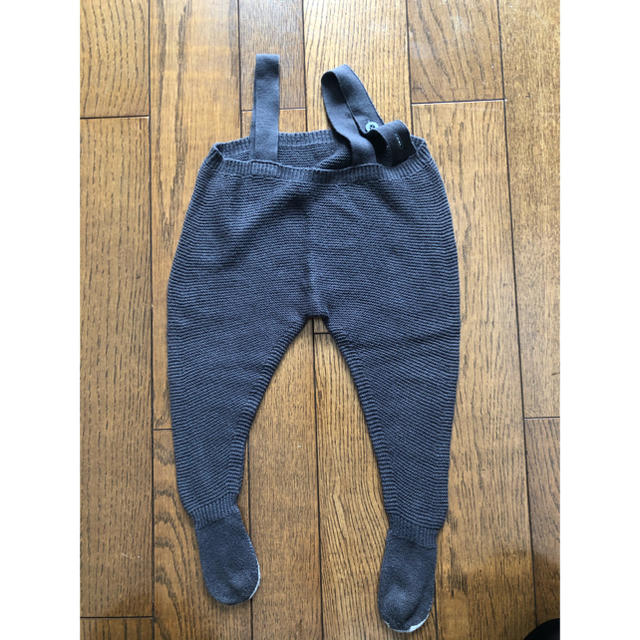 MARLMARL knit pants 3 sumi マールマール　ニットパンツ キッズ/ベビー/マタニティのベビー服(~85cm)(パンツ)の商品写真