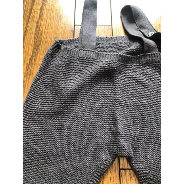 MARLMARL knit pants 3 sumi マールマール　ニットパンツ キッズ/ベビー/マタニティのベビー服(~85cm)(パンツ)の商品写真