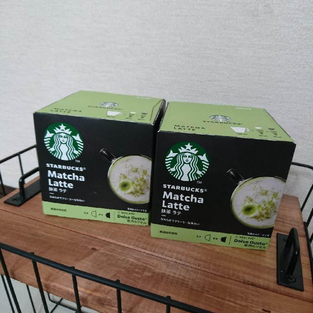 Nestle(ネスレ)のドルチェグスト STARBUCKS 抹茶ラテ カプセル 食品/飲料/酒の飲料(コーヒー)の商品写真