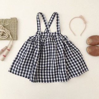 キャラメルベビー&チャイルド(Caramel baby&child )のSOOR PLOOM / eloise pinafore gingham(スカート)