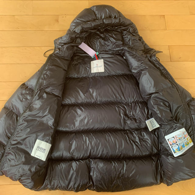 MONCLER(モンクレール)の19AW購入　モンクレール　SERITTE　セリッテ　ブラック　１ レディースのジャケット/アウター(ダウンジャケット)の商品写真