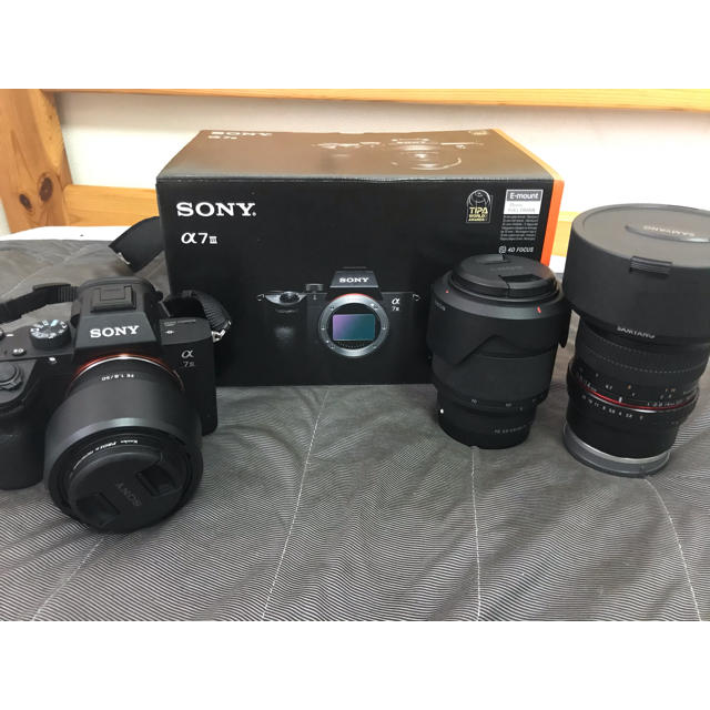 SONY α7Ⅲ ボディ ピークデザイン3セット