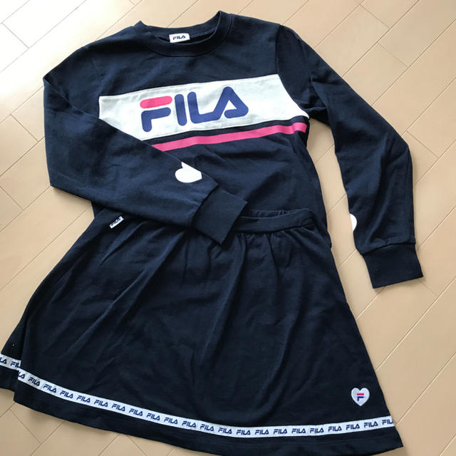 FILA(フィラ)の値下げ！！FＩLA セットアップ　150 キッズ/ベビー/マタニティのキッズ服女の子用(90cm~)(その他)の商品写真