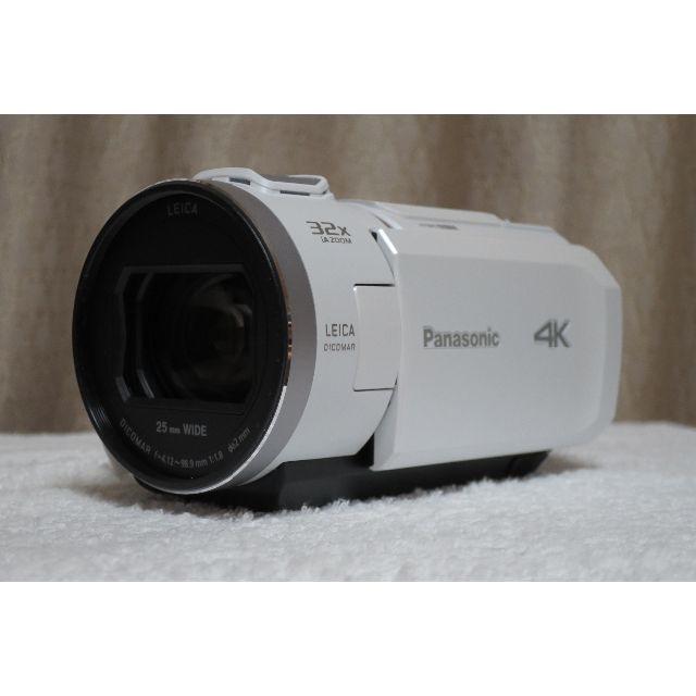Panasonic ホワイト おまけ付の通販 by ebisu964c2's shop|パナソニックならラクマ - PANASONIC 4Kビデオカメラ HC-VX1M 得価セール