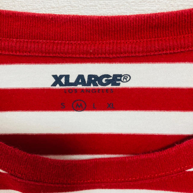 XLARGE(エクストララージ)のエクストララージ　ボーダーシャツ メンズのトップス(Tシャツ/カットソー(七分/長袖))の商品写真