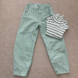 ザラキッズ(ZARA KIDS)のさと様専用　ザラ　デニムパンツ　130 134 140(パンツ/スパッツ)