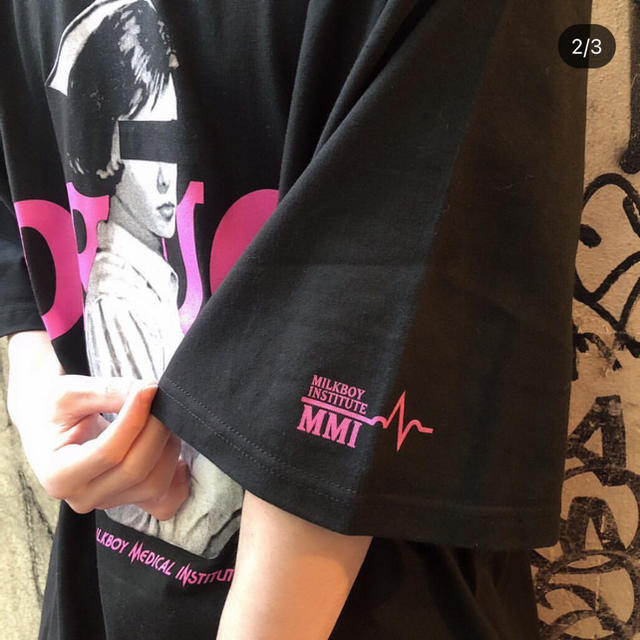 MILKBOY(ミルクボーイ)のミルクボーイ NURSE TEE メンズのトップス(Tシャツ/カットソー(半袖/袖なし))の商品写真