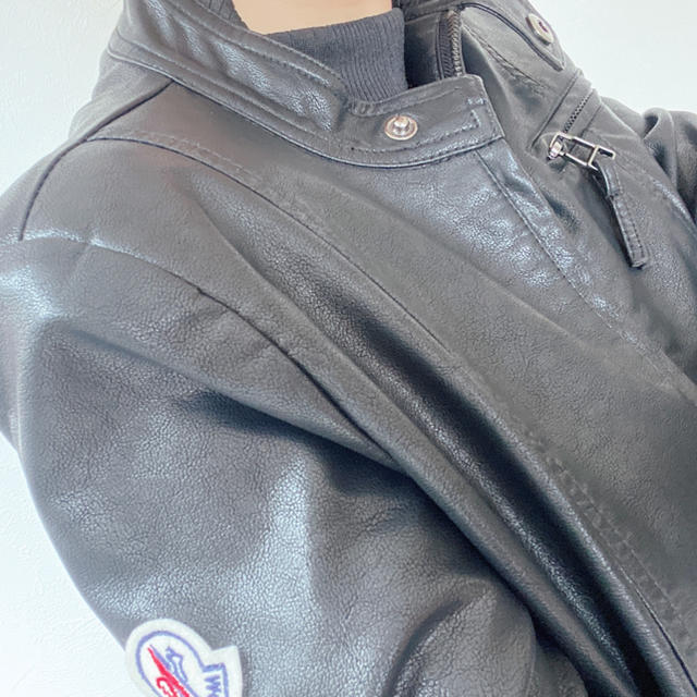 《moncler》ライダースジャケット