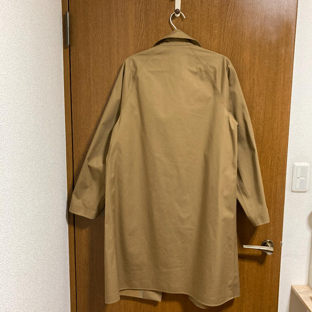 UNIQLO(ユニクロ)のUNIQLO U ブロックテックステンカラーコート ブラウン Sサイズ メンズのジャケット/アウター(ステンカラーコート)の商品写真