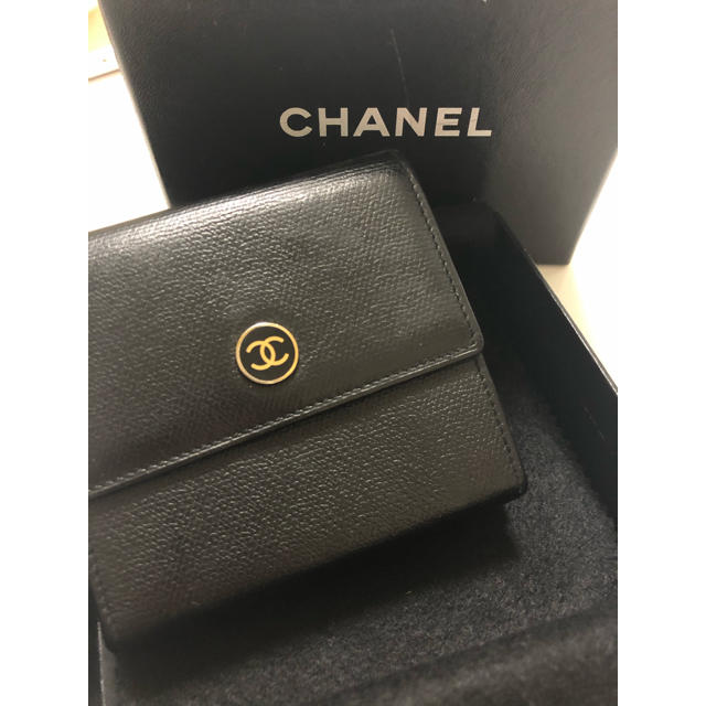 CHANEL(シャネル)のCHANEL 折り財布 美品 レディースのファッション小物(財布)の商品写真