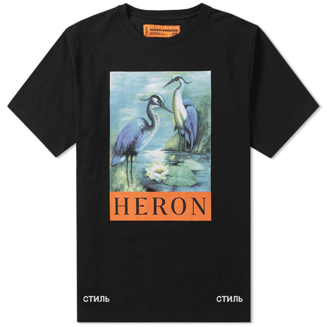 【正規品】HERON PRESTONヘロンプレストン　Tシャツ