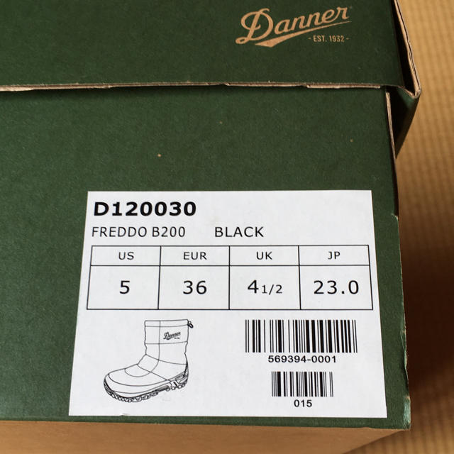 Danner(ダナー)のDanner FREDDO B200 BLACK レディースの靴/シューズ(ブーツ)の商品写真