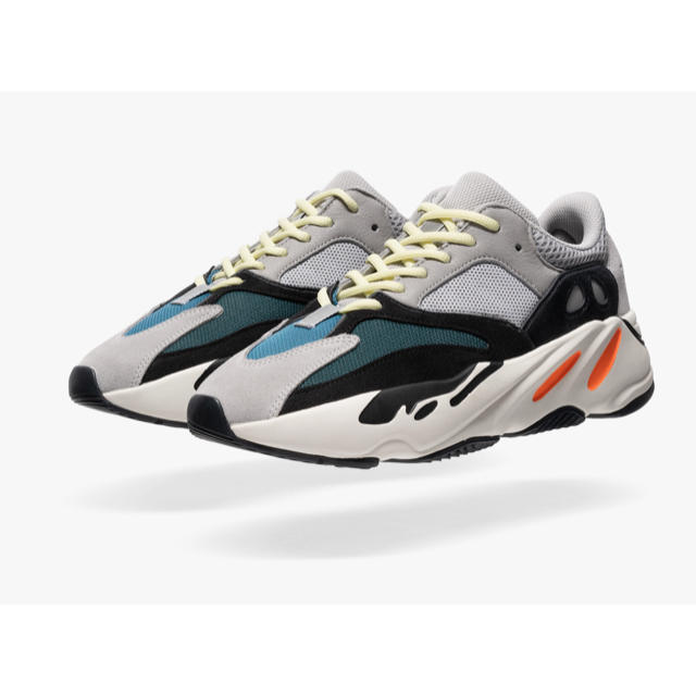 お見舞い adidas - 希少 yeezy boost 700 ウェーブランナー 27.0