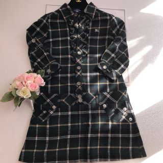 バーバリーブルーレーベル(BURBERRY BLUE LABEL)のBURBERRY BLUE LABEL ⭐️美品ワンピース⭐️36(ミニワンピース)