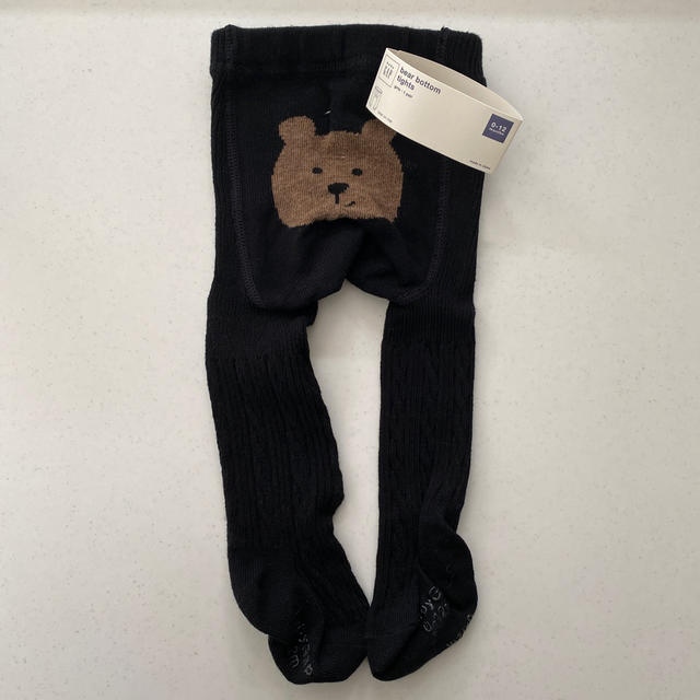 babyGAP(ベビーギャップ)の新品！baby GAP くまタイツ キッズ/ベビー/マタニティのこども用ファッション小物(靴下/タイツ)の商品写真