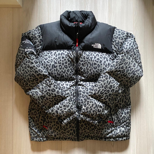 タイムセール！】 Supreme XL レオパードヌプシsupreme×TNF ダウンジャケット