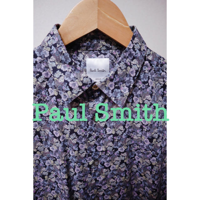 【美品】ポールスミス 花柄シャツ 長袖