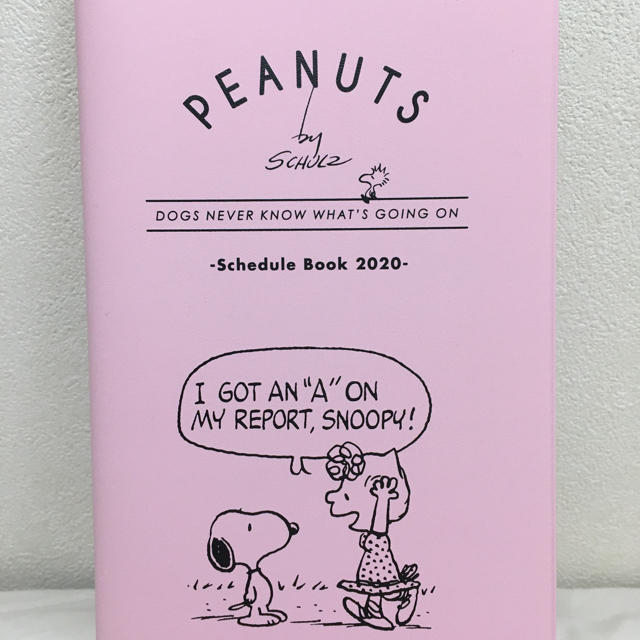 SNOOPY(スヌーピー)の 未使用　PEANUTS 2019年10月〜2020年12月スケジュール帳 インテリア/住まい/日用品の文房具(カレンダー/スケジュール)の商品写真