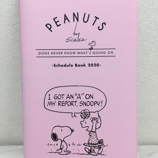 スヌーピー(SNOOPY)の 未使用　PEANUTS 2019年10月〜2020年12月スケジュール帳(カレンダー/スケジュール)