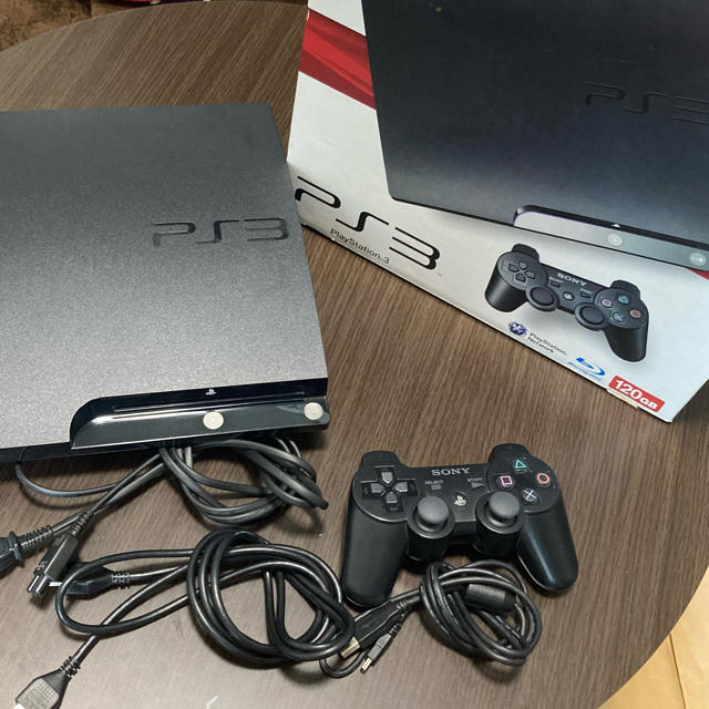 PlayStation3(プレイステーション3)のPS3  CECH-2000A キングダムハーツ他ソフト3点セット エンタメ/ホビーのゲームソフト/ゲーム機本体(家庭用ゲーム機本体)の商品写真