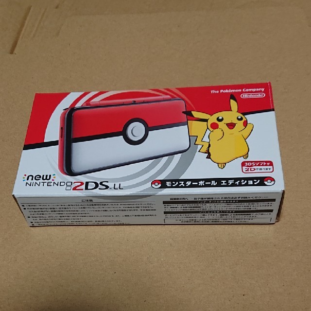 【新品未使用】Newニンテンドー2DS LL モンスターボールエディション