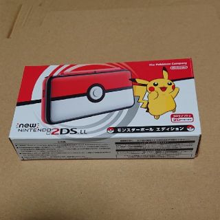 ニンテンドー2DS(ニンテンドー2DS)の【新品未使用】Newニンテンドー2DS LL モンスターボールエディション(携帯用ゲーム機本体)