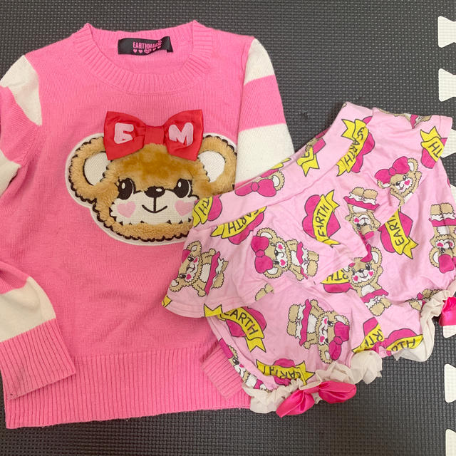 EARTHMAGIC(アースマジック)のあらあら♡様専用 キッズ/ベビー/マタニティのキッズ服女の子用(90cm~)(Tシャツ/カットソー)の商品写真