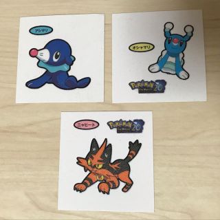 ポケモン(ポケモン)のポケモン　キャラデコシール(キャラクターグッズ)