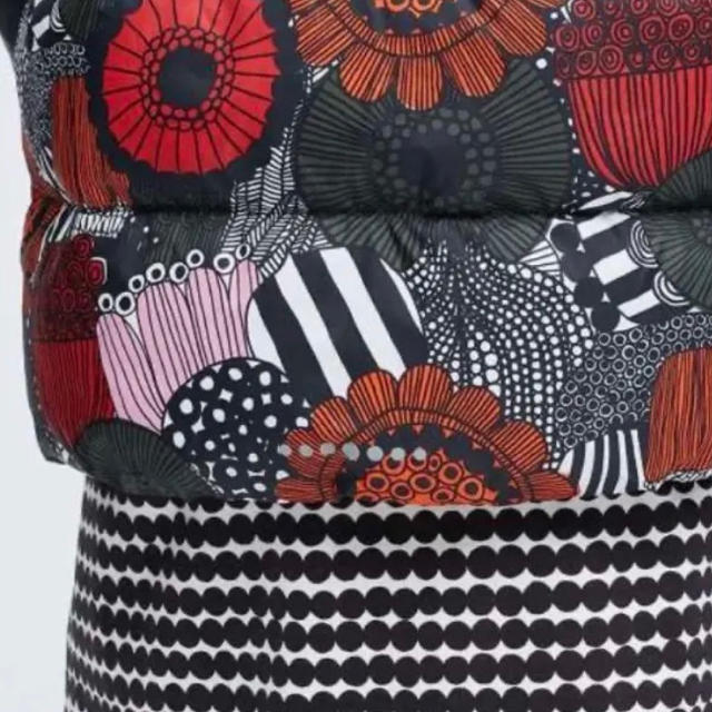 日本未発売☆marimekko uniqlo キッズ ウルトラライトダウン 花柄