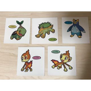 ポケモン(ポケモン)のポケモン　キャラデコシール(キャラクターグッズ)