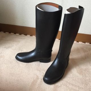 ムジルシリョウヒン(MUJI (無印良品))のレインブーツ S 黒 乗馬タイプ 無印(レインブーツ/長靴)