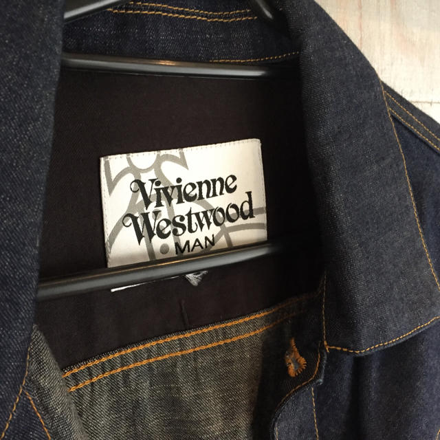 Vivienne Westwood(ヴィヴィアンウエストウッド)のヴィヴィアン・ウエストウッド デニムジャケット メンズのジャケット/アウター(Gジャン/デニムジャケット)の商品写真