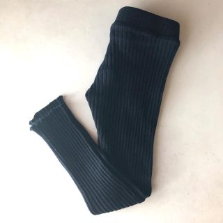 ザラ(ZARA)の美品　ZARA キッズ　リブレギンスパンツ(パンツ/スパッツ)