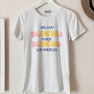 バレンシアガ(Balenciaga)のバレンシアガ　美品Tシャツ(Tシャツ(半袖/袖なし))