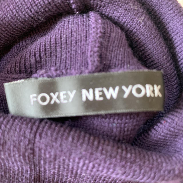 FOXEY(フォクシー)のお値下げ　美品　フォクシー ニューヨーク　セーター レディースのトップス(ニット/セーター)の商品写真