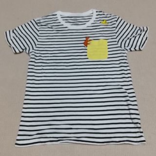 グラニフ(Design Tshirts Store graniph)のグラニフ おさるのジョージ ボーダー Tシャツ サイズM(Tシャツ/カットソー(半袖/袖なし))