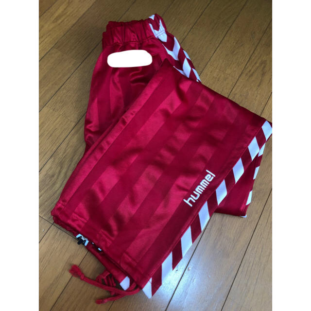 hummel(ヒュンメル)のhummel ハンドボール　ロングパンツ　赤 スポーツ/アウトドアのスポーツ/アウトドア その他(その他)の商品写真