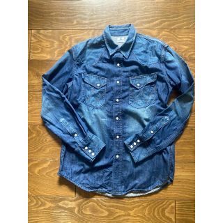 ラングラー(Wrangler)のWrangler デニム ウエスタンシャツ Mサイズ(シャツ)